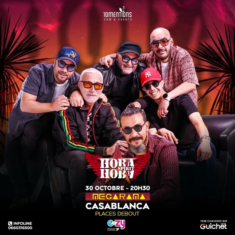Affiche : Hoba Hoba Spirit en concert à Casablanca