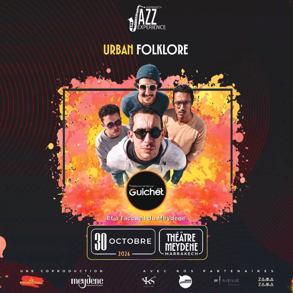 Affiche : Urban Folklore – Marrakech Jazz Experience